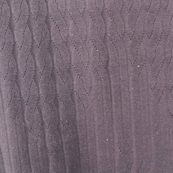 BLACK SLEEVELESS KNIT M Fashion Bug Lightweight Sweater Shell Spring Fall Office - Picture 3 of 6